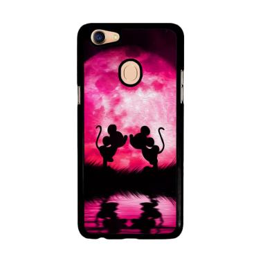 Acc Hp Romance Mickey And Mini Mous ... Casing for Oppo F5 - Pink