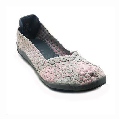 Lulia VS23 Rajut Sepatu Wanita - Baby Pink