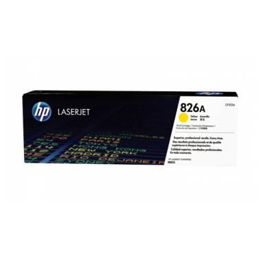 HP 826A LaserJet Toner Cartridge - Yellow
