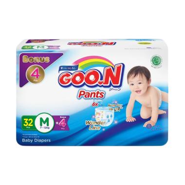 Promo Harga GOON Premium Pants M32+4 36 pcs - Blibli