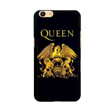 Flazzstore Queen Logo Gold Z0260 Custom Casing for Oppo A57 or Oppo A39