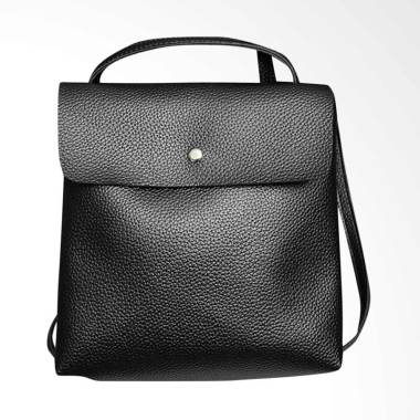 Lansdeal Women Lady Leather Tas Wanita - Black