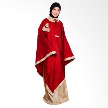 Makinayu MMA0016 Parasut Mukena Poncho - Red Creme