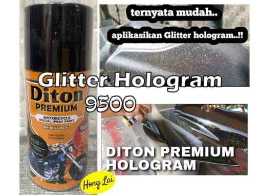 Cat Pilox Diton Premium Clear Glitter Hologram 300cc 9500 pilok
