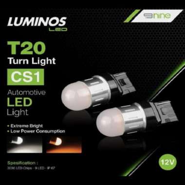 LAMPU LED LUMINOS SEIN SOKET T20 3030-9 TITIK