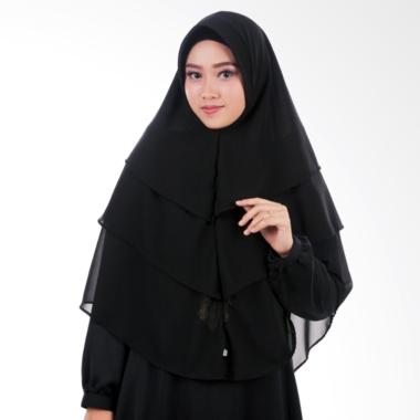 Atteenahijab Khimar Akina Jilbab Instant - Black Atteenahijab Khimar Akina Jilbab Instant - Black