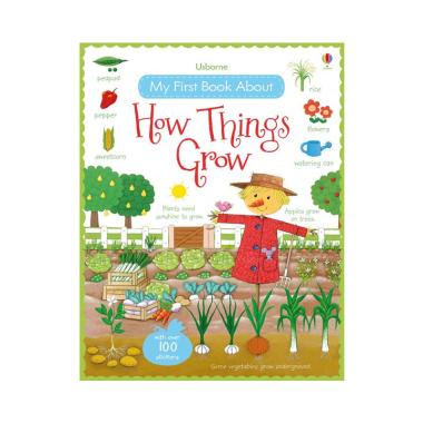Genius Usborne My First Book About ... er 100 Stickers Buku Anak