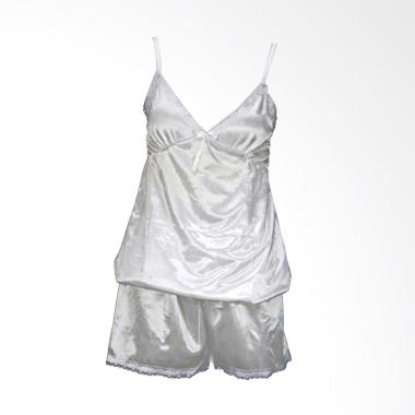 Clovis Fashion Lingerie Sexy TSC Ba ... a - Putih [Include Pants]