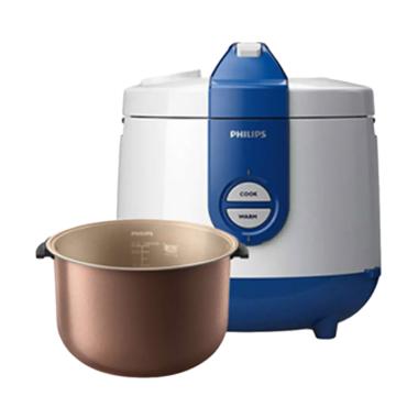PHILIPS Rice Cooker 2 Liter HD3119 - Biru