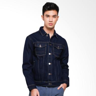 Carvil Jaket Pria - Blue Jeans [JET-80]