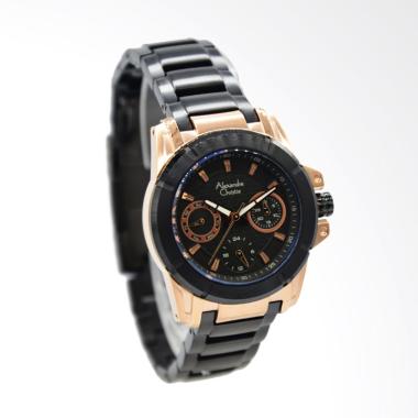Alexandre Christie AC6226LBR D32H10 ... n Wanita - Hitam Rosegold