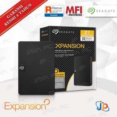 Seagate Expansion 2TB - HDD / HD / Hardisk / Harddisk External 2.5" Hitam