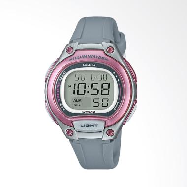 CASIO Sport LW-203-8AVDF Jam Tangan Wanita - Grey Pink