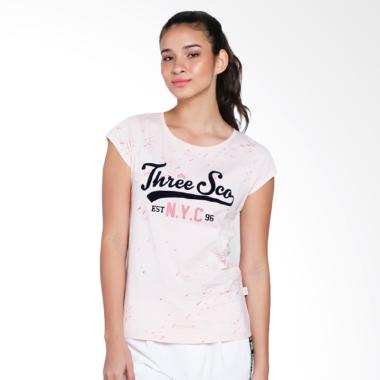 3SECOND Ladies 0809 108091722 T-Shirt - Pink