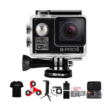 Brica B-PRO 5 Alpha Edition AE1 4K ... ndo Action Camera - Hitam