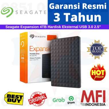 Seagate Expansion HDD External [4TB] Hitam