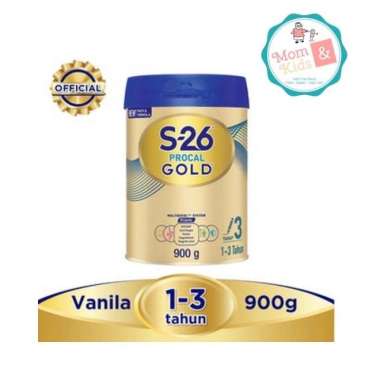 Wyeth S26 Procal Gold Tahap 3 Vanila Susu Formula [900 g]