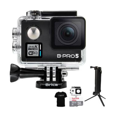 Brica B-PRO 5 Alpha Plus Version 2 ... ket Action Camera - Hitam