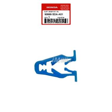 AHM 90666-SDA-A01 Clip Jepit Cover Motor Clip Snap Fit WHITE