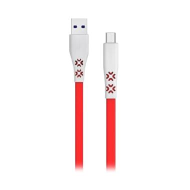 VIVAN CTM100 New Data Cable for Micro USB - Merah [2.4A/ 1 m] Merah