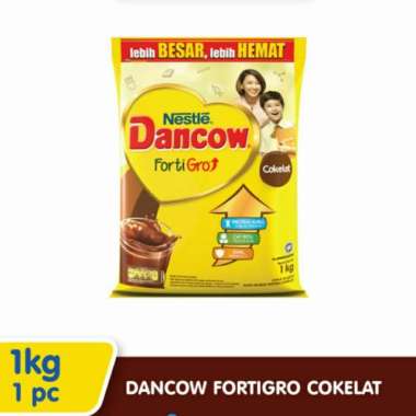 Promo Harga Dancow FortiGro Susu Bubuk Instant Cokelat 1000 gr - Blibli