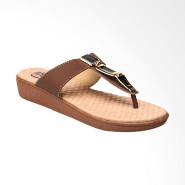 Carvil 51.MDF.002.57/MODIF-02 L Lad ... andal Wanita - Dark Brown
