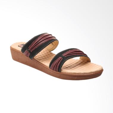 Carvil 51.MDF.003.05/MODIF-03 L Ladies Casual Sandal Wanita - Black