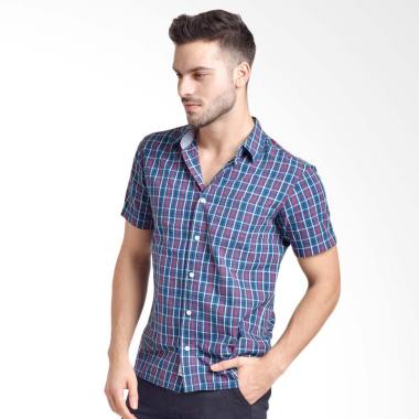 Hammer Baju Kasual Pria - Navy [1SY447]
