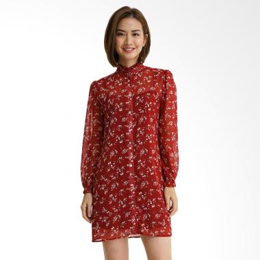 Minimal Little Poem Combo Tunic Dress