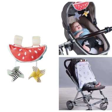 Taf Toys Watermelon Sun Shade - Mainan Gantungan Kain Penutup Stroller Kereta Dorong Bayi UV