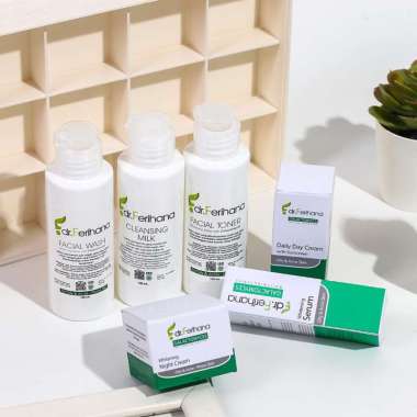 New PAKET Galactomyces For OILY to Acne Skin Whitening Series dr. Ferihana