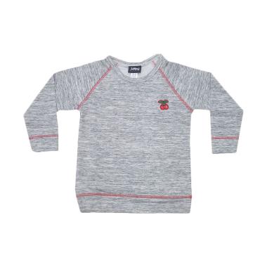 Jumma Kids Cherry Blossom Sweater - Grey