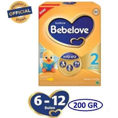 Bebelove 2 Susu Formula Lanjutan Bayi 6 -12 Bulan 200 gram - Bebelac Bebelov Favorit