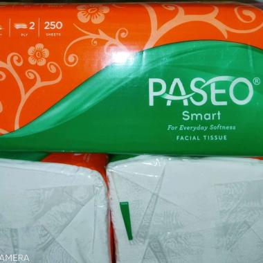 Facial Tissue Paseo Isi 250 Sheets/Tissue Paseo Refill/Tisu Paseo Murah putih