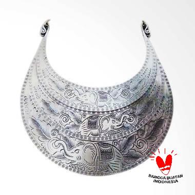 TiTi Co SL02EL Etnik Thailand Kalung Wanita - Silver