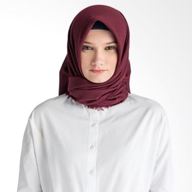 Suqma Aska Square Hijab - Plum