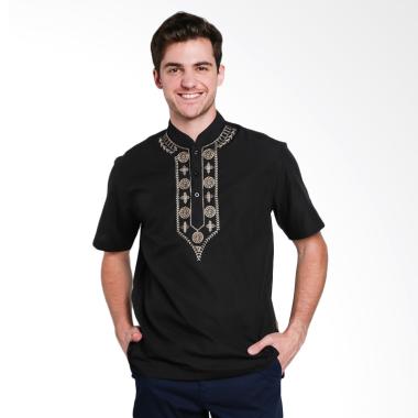 Al Mustika Dynasti Baju Koko Pria - Black