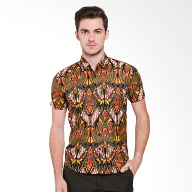 Odza Batik Radenwinata Kemeja Pria - Multibrown