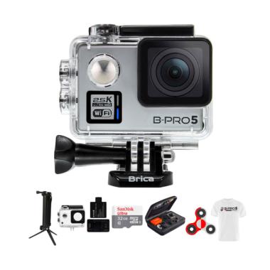 Brica B-PRO 5 Alpha Plus 2 AP2 Comb ... do Action Camera - Silver