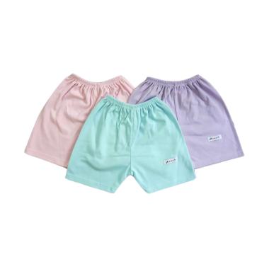 Aruchi Set Celana Pendek Bayi Perempuan [3 Pcs]