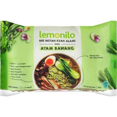 Promo Harga Lemonilo Mi Instan Ayam Bawang 70 gr - Blibli