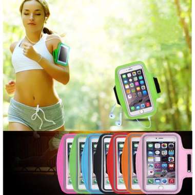 TAS HP HOLDER HP TAS MINI ARMBAND SPORT CASE ARM BAND DOKY ARMBAND RUNNING 6.2" SARUNG HP JOGGING