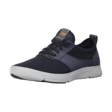 Skechers Men's Moogen Holder Sepatu Lari Pria - Navy [65149/NVY]