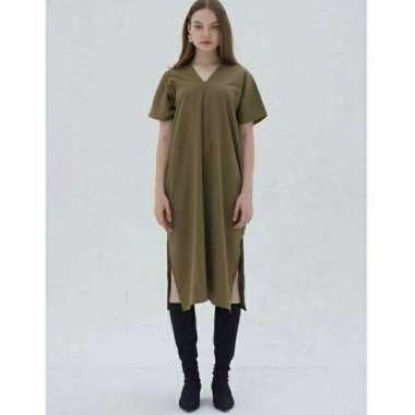 Dress Terbaru Fashion Wanita Shopatvelvet - Elevation Dress Olive