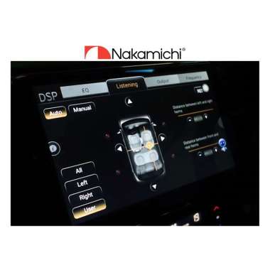 Nakamichi Legend 9 Android Headunit 9 inch built in DSP Processor Audio hitam