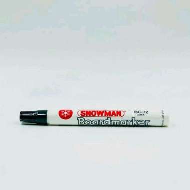 Spidol Whiteboard Snowman BG 12 Hitam
