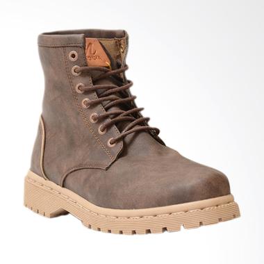NOKHA Rider Sepatu Boots Pria - Coffee Gum