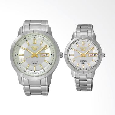 Seiko 5 Automatic Stainless Steel S ... ilver [SNKN53K1/SNK897K1]