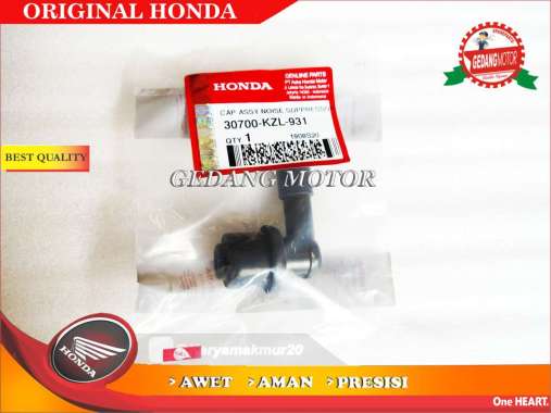 TUTUP COP BUSI BEAT SPACY SCOOPY VARIO 110 LED ORIGINAL HONDA