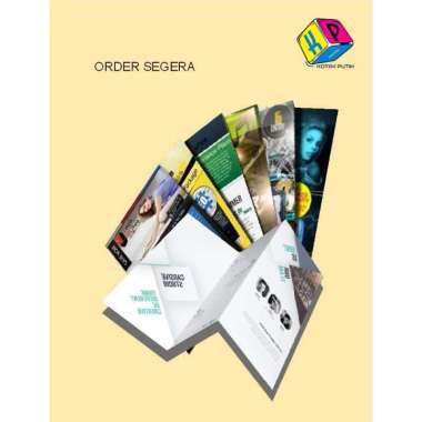 Cetak Murah Brosur A5 (2 Sisi) Art Paper 120gr / 2 rim (1000lbr)